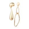 Yhpup-De-Luxe-Nouvelle-Mode-Asym-trique-En-Alliage-de-Zinc-Balancent-Boucles-D-oreilles-Pour