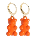 Boucles-d-oreilles-plaqu-es-Orange-nouvelle-mode-r-tro-ours-d-amour-feuilles-boucles-d