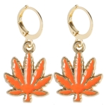 Boucles-d-oreilles-plaqu-es-Orange-nouvelle-mode-r-tro-ours-d-amour-feuilles-boucles-d