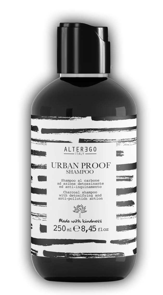 ALTER EGO - Urban Proof Shampoo - 250 ml - Purifiant aux actifs de charbon de bambou