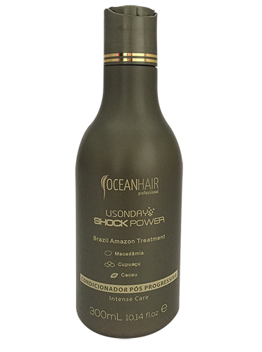 OCEANHAIR - Shock Power - Soin traitant - 300 ml - Beurre végétal Murumuru - cheveux dévitalisés
