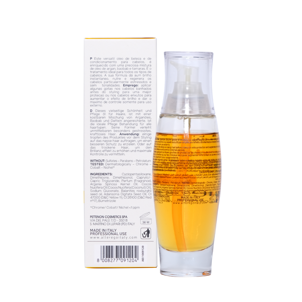 ALTER EGO - Silk Blend Oil - 100 ml - Huile beauté, datte du désert régénérante