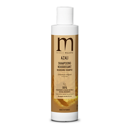 Mulato - Azali shampooing hydratant - 200 ml - Nutrition extrême, protéine de soie