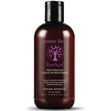 Amazon Series KerAçaï Restorative Leave In Treatment - 250 ml - soin sans rinçage anti-oxydant, kératine pure et extrait d\'Acaï