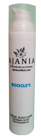 Ajania Boocle\'s - Crème bouclante - 100 ml - Définisseur de boucles protéines de soie et kératine