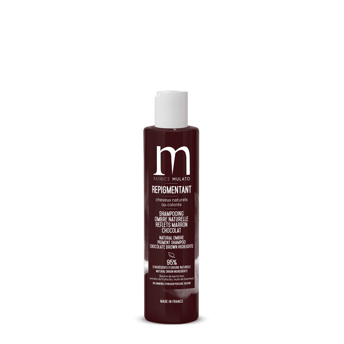 Boutique Ajania - Mulato Shampooing repigmentant Ombre Naturelle Reflets Marron Chocolat 200 ml