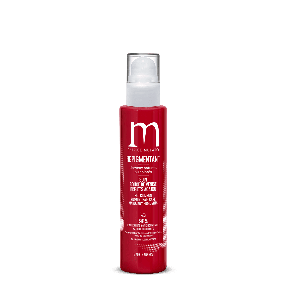 Boutique Ajania - Mulato Soin repigmentant Rouge Venise 200 ml