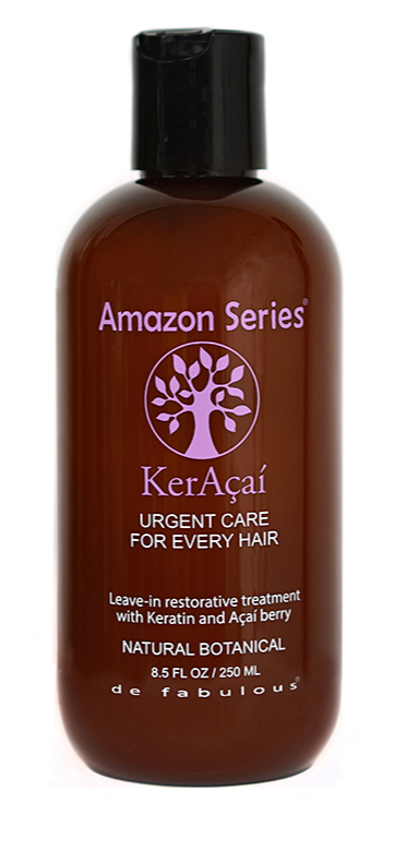 Amazon Series KerAçaï - 250 ml - soin sans rinçage anti-oxydant, kératine pure et extrait d\'Acaï
