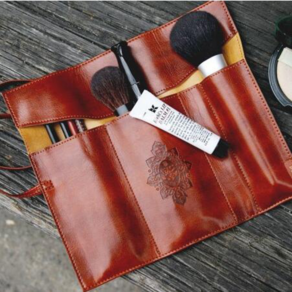 XZHJT-Femmes-Vintage-Sac-Cosm-tique-Cr-puscule-Kit-Stylos-Maquillage-Brosses-Sac-PU-En-Cuir