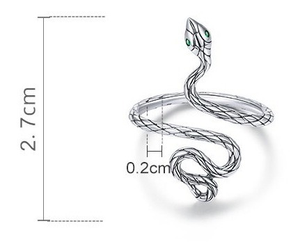 Bague-ajustable-argent-925-sterling-Serpent-sauvage-ETOILEHARMONIE