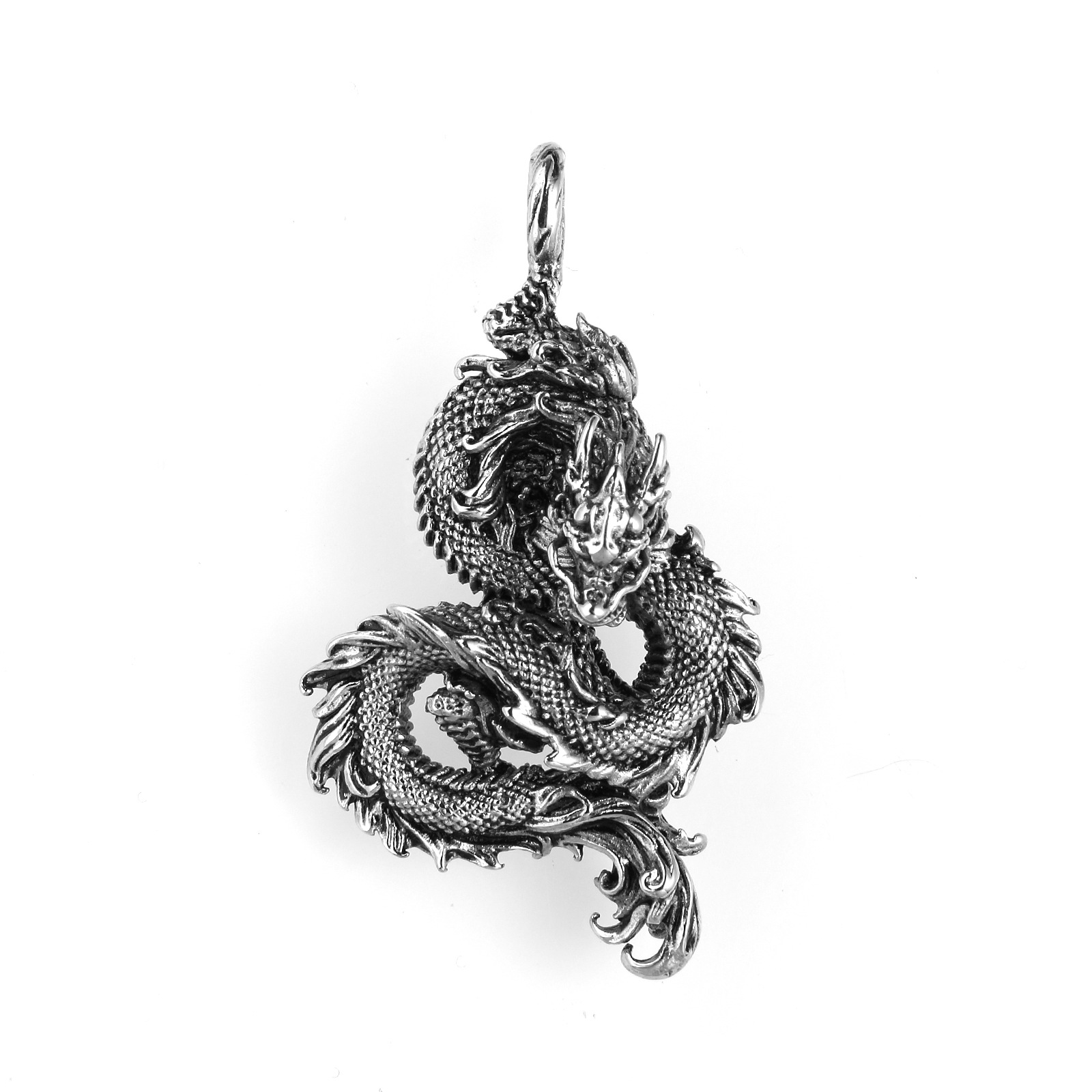 Collier-pendentif-en-m-tal-en-forme-de-Dragon-en-acier-inoxydable-316L-pour-hommes-et