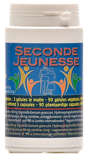 Seconde Jeunesse complément alimentaire - Jade Recherche