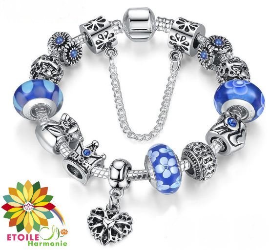 BRACELET-BRELOQUE-PERLE-HARMONIE-BLEU-ARGENT