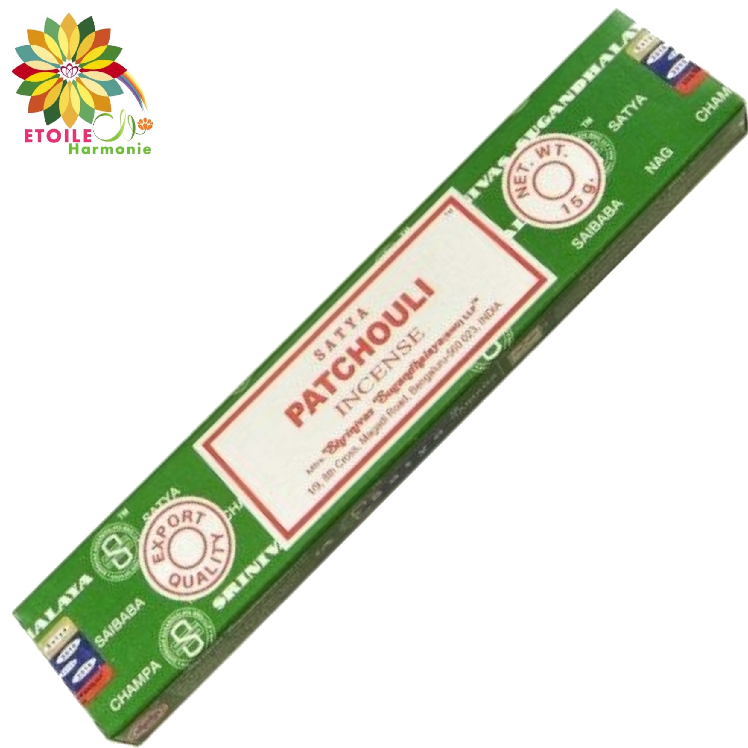 Encens Indiens Naturels SATYA PATCHOULI