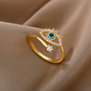 Bague-porte-bonheur-mauvais-il-bleu-turc-pour-femmes-anneau-ouvert-r-glable-en-acier-inoxydable