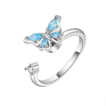 Bague ajustable papillon etoileharmonie