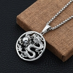 Pendentif argent Dragon etoileharmonie