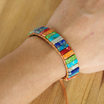 Bracelet-chakra-zen-Multi-couleur-cuir-etoileharmonie