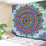 Tenture Bohême Floral Mandala  -www-etoielharmonie-fr