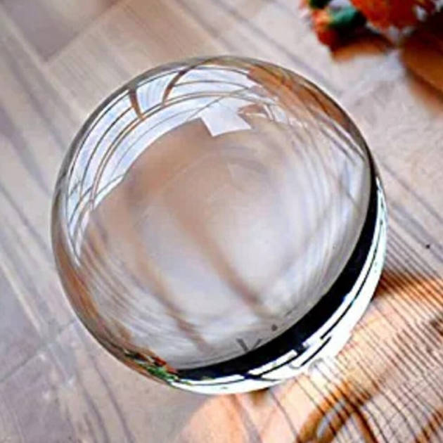 Boule de cristal en verre - Qualité supérieure - ÉSOTÉRISME/BOULE DE CRISTAL  - ETOILE HARMONIE