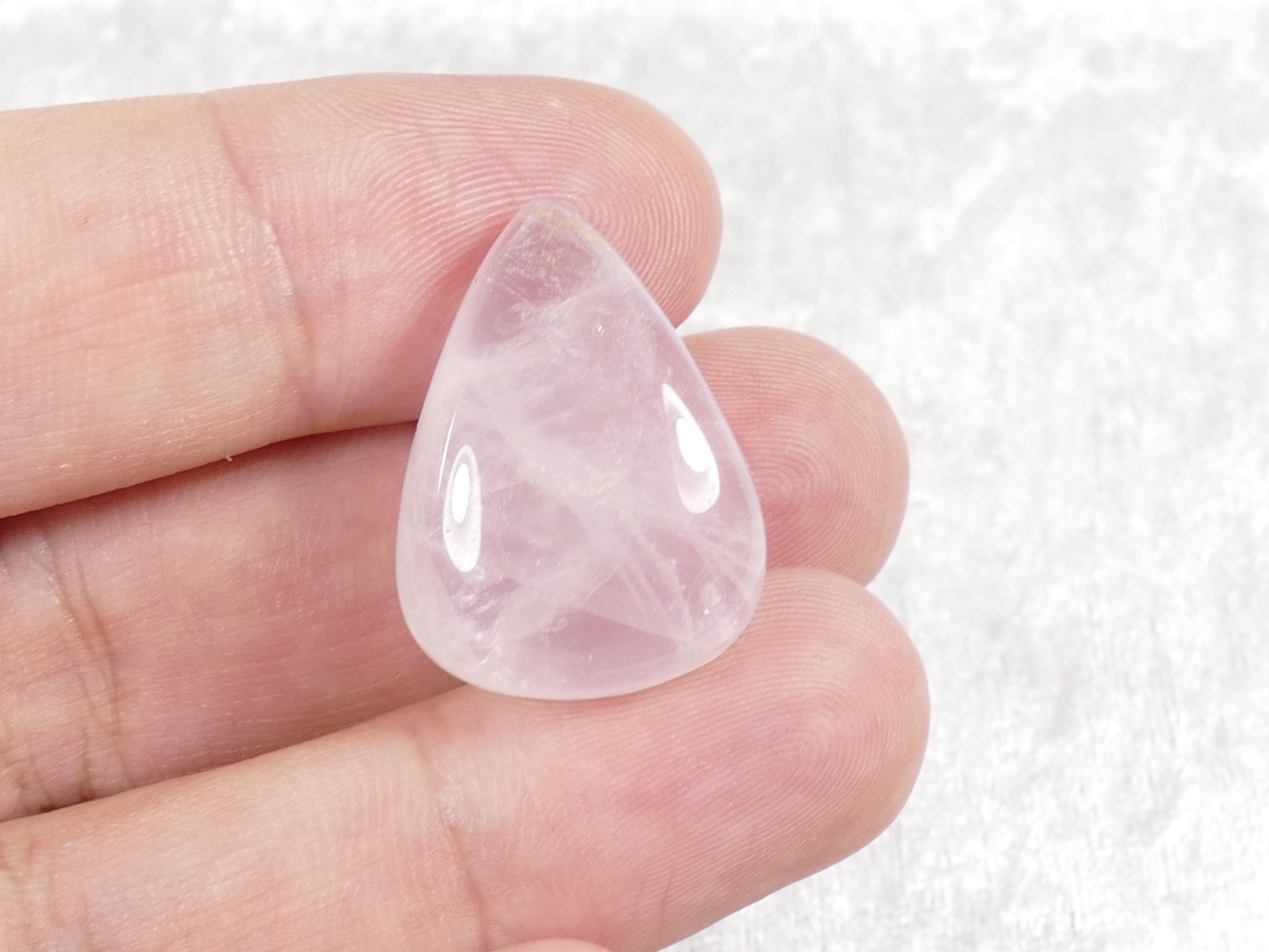 quartz rose naturel brésil cabochon