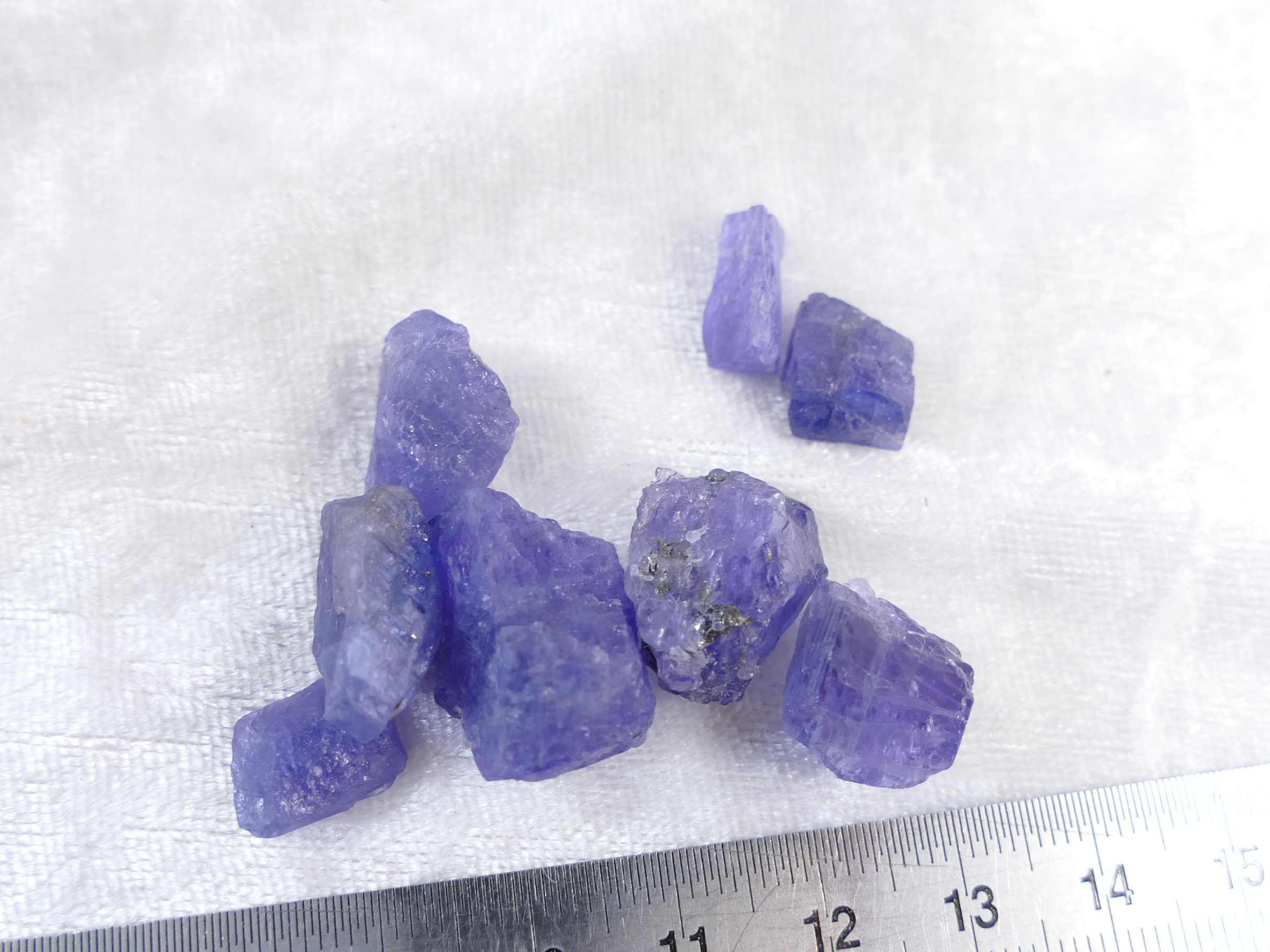 Tanzanite Brute Naturelle Non Traitée - 43,95 Carats - Avec Certificat AGSL