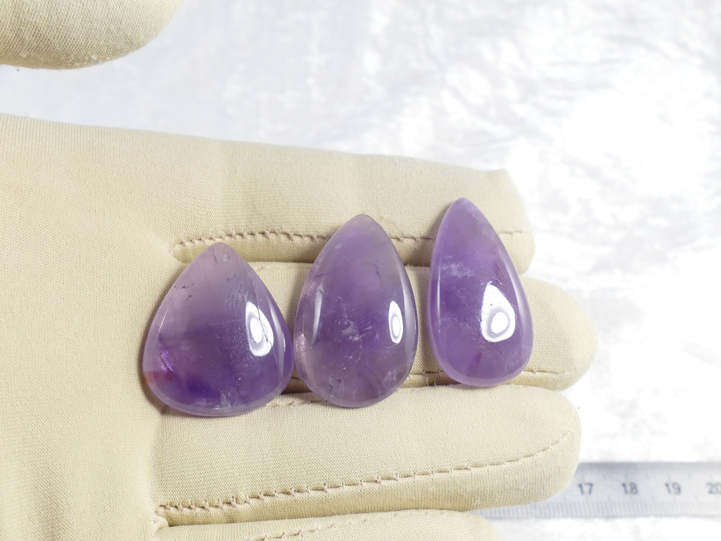 cabochon améthyste naturelle