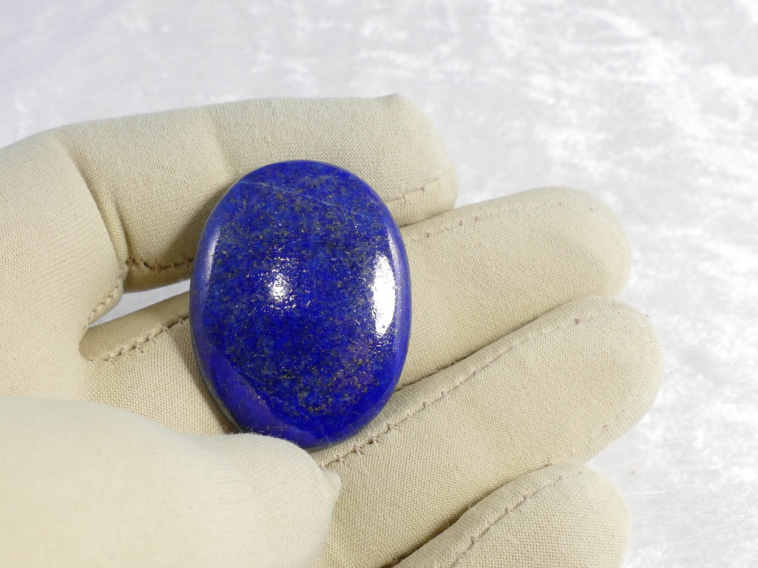 lapis lazuli naturel cabochon ovale