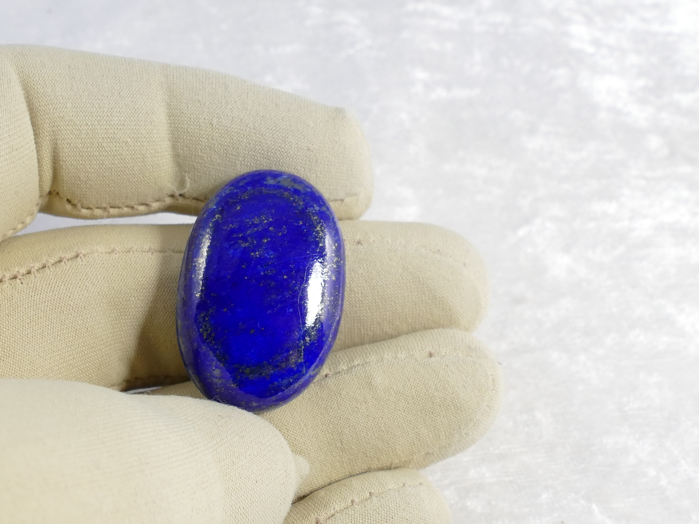 lapis lazuli naturel cabochon ovale