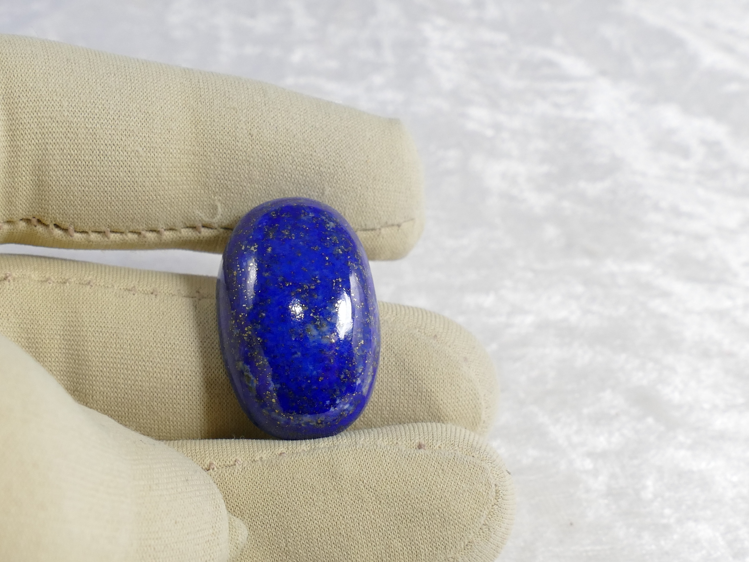 lapis lazuli naturel cabochon ovale