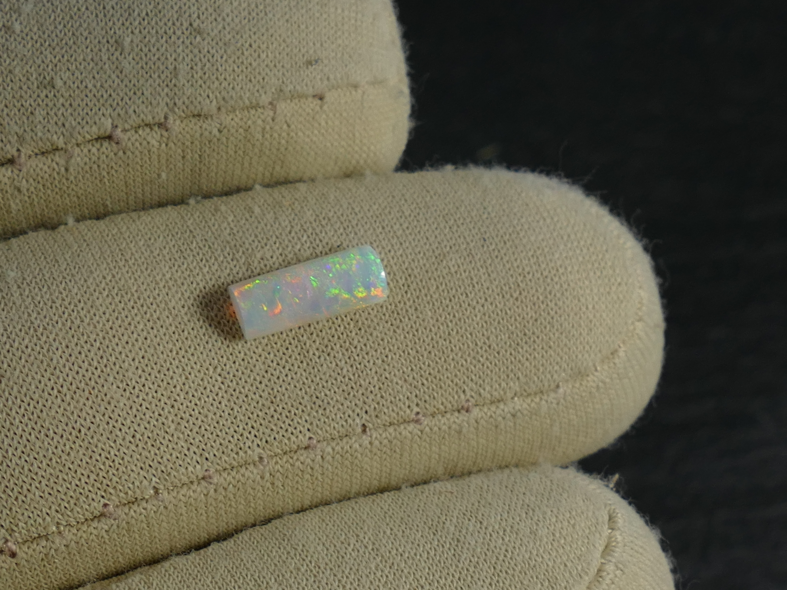 Opale naturelle daustralie  cabochon rectangle