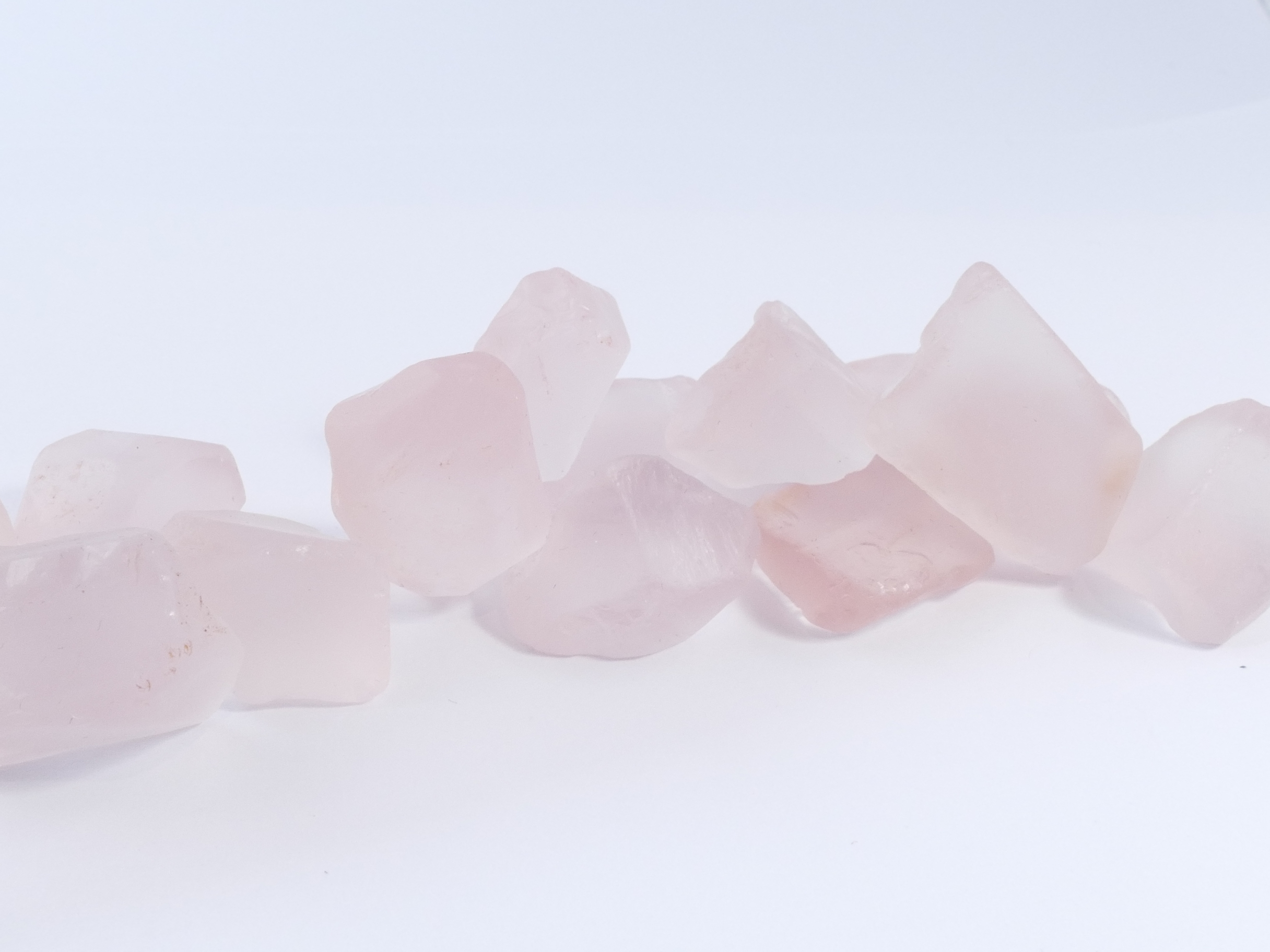 Quartz rose naturelle brute qualité extra du Brésil