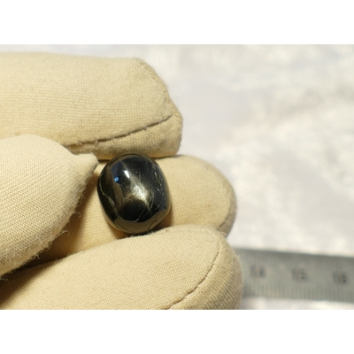 diopside étoilé naturelle cabochon ovale