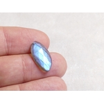 Taille rose labradorite bleue naturelle Madagascar