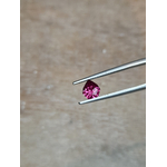 Natural purple rhodolite garnet pear shield tanzania Grenat naturel violet