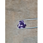 Améthyste naturelle du Brésil facettée en France taille triangle 3.76ct - Natural Amethyst trillion