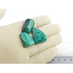malachite naturelle roulée
