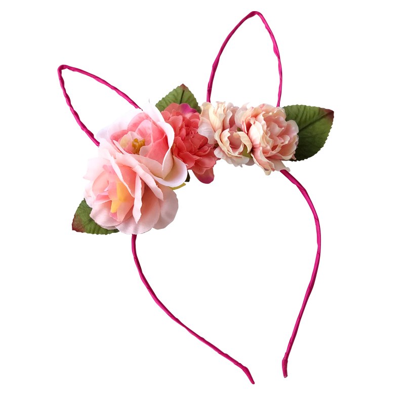 2018-mignon-enfants-bandeaux-avec-floral-filles-fleur-lapin-oreille-bandeau-accessoires-pour-la-Partie-accessoires
