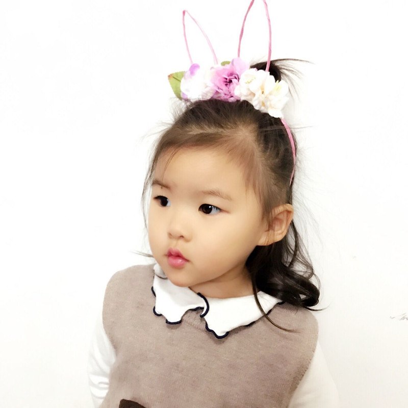 2018-mignon-enfants-bandeaux-avec-floral-filles-fleur-lapin-oreille-bandeau-accessoires-pour-la-Partie-accessoires