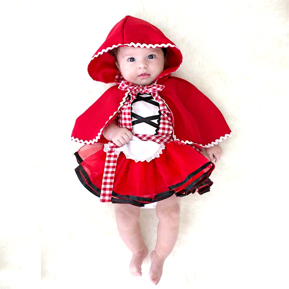 2019-t-Nouveau-N-b-b-fille-V-tements-Petit-chaperon-rouge-De-Noce-robes-tutu