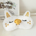 1-pc-20-cm-Mignon-En-Peluche-Licorne-Masque-Pour-les-Yeux-Ombre-Lumi-re-Couverture