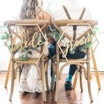 Chaise-en-bois-Banni-re-Chaises-Signer-BRICOLAGE-D-coration-De-Mariage-pour-la-Partie-De