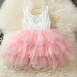 Enfant-Fille-B-b-V-tements-Robes-B-b-1-Ann-e-D-anniversaire-Bapt-me