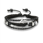 Offre-sp-ciale-2018-nouvelle-mode-bracelet-ancre-bracelet-en-cuir-de-galuchat-pour-homme-femme