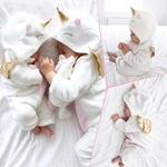 2019-nouveau-automne-hiver-nouveau-n-b-b-fille-v-tements-mignon-3D-licorne-flanelle-fermeture