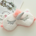 1-pc-20-cm-Mignon-En-Peluche-Licorne-Masque-Pour-les-Yeux-Ombre-Lumi-re-Couverture