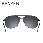 BENZ-NE-Polaris-es-lunettes-de-Soleil-Hommes-Pilote-Cru-M-le-lunettes-de-soleil-Classique