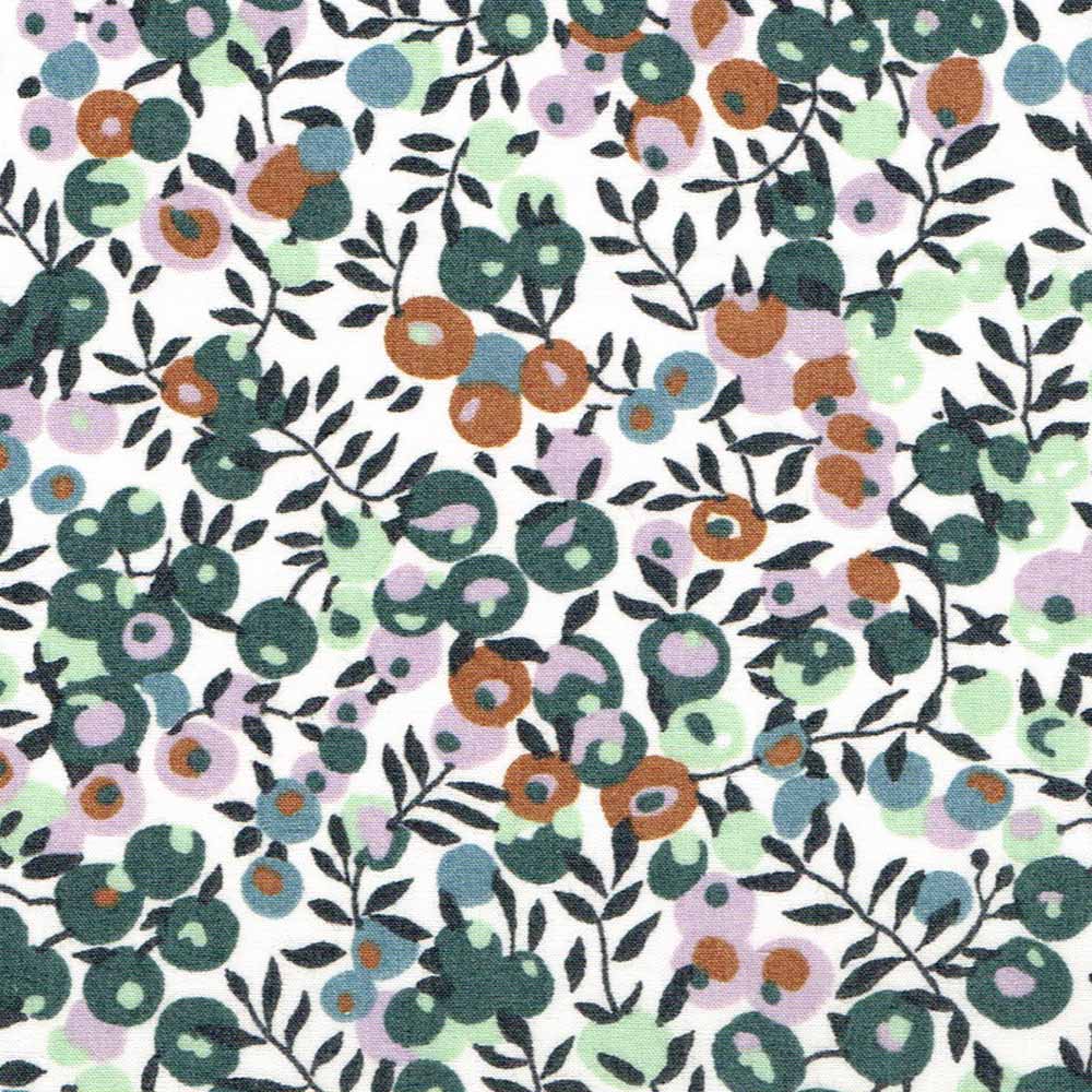 Liberty Organic Tana Lawn™ Wiltshire verveine coloris A 20 x 137 cm