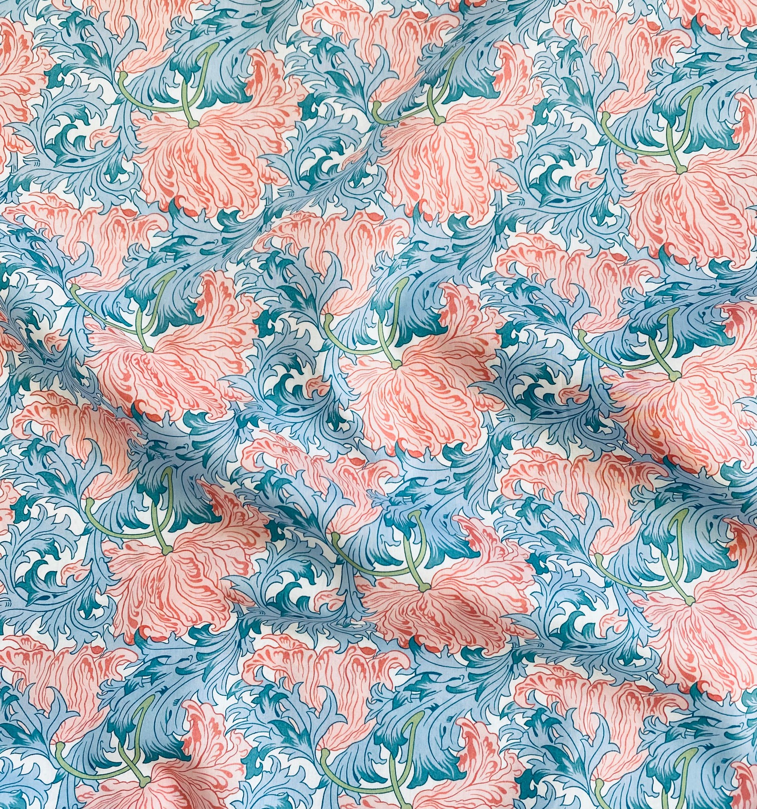 COUPON de Liberty Tana Lawn™ Laura\'s Reverie pastel coloris A 1m22 x 137 cm
