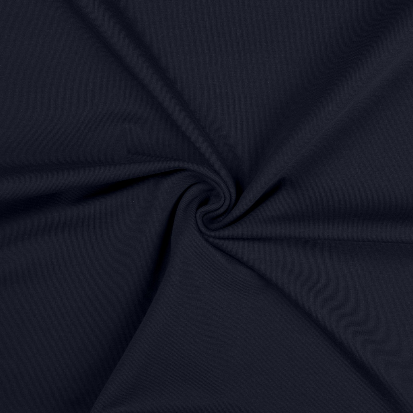 Jersey 96% coton 4% spandex coloris marine 20 x 150 cm